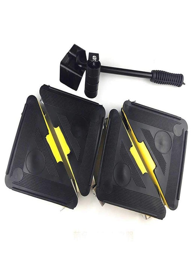 توب هافين طقم رفع الأثاث من توبهافن مع 4 منزلقات/مجموعة أدوات نقل الأثاث الثقيل بالعجلات للأرائك والكنبات والثلاجات، نقل سهل وآمن، رافعة ثقيلة للجراج - Image 4